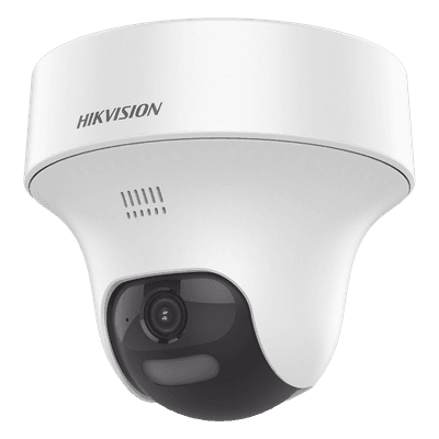 [Audio Bidireccional + Dual Light + ColorVu] PT TURBOHD 2 Megapixel (1080p) / Lente 3.6 mm / 25 mts IR EXIR + 20 mts Luz Blanca / Micrófono y Bocina Integrado / Interior / Plastico / dWDR