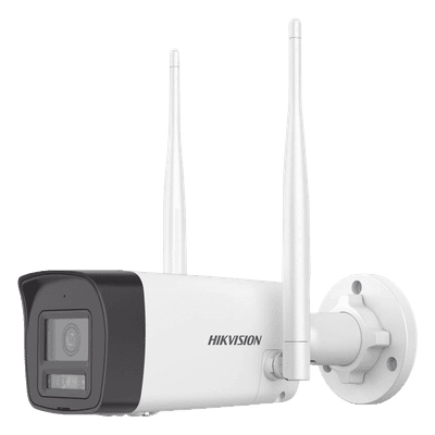 Bala IP 4 Megapixel / Lente 2.8 mm / Dual Light (30 mts IR + 30 mts Luz Blanca) / Wi-Fi / ACUSENSE /  Audio Bidireccional (Micrófono y Bocina) / IP66 / dWDR / Micro SD