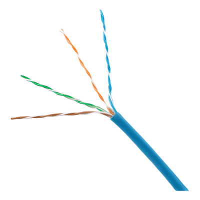 Bobina de Cable UTP 305 Metros (1000 Pies) de Cobre, TX6000? PanNet, Azul, Categoría 6 (24 AWG), CMP (Plenum), de 4 Pares