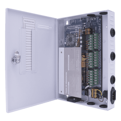Fuente PREMIUM / 11-15 V / 18 canales / 30 A / Alta tecnología en seguridad / Doble ventilador / Hasta 1.85 Amperes por Salida / Filtro de Ruido por canal / Diseño de alta gama.