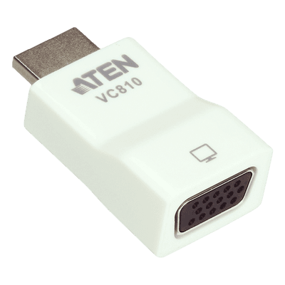 Adaptador de HDMI a VGA / 1920x1200 / Plug-and-Play / Sin Alimentación Externa