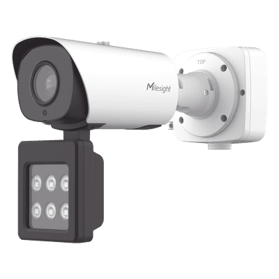 Cámara Bullet AI Road Traffic Pro / LPR en Tiempo Real / Luz Suplementaria IR/Blanca / 90 fps / Starvis 0.002 Lux / Super WDR 140dB / IP67