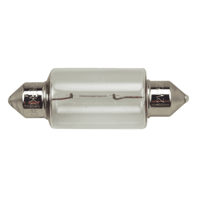Bombilla de Repuesto para Navegación / 12 VCD / 10 W / 0.74 A / Transparente / Paquete de 2 Unidades