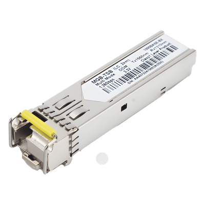 Transceptor SFP / 1000BASE-BX WDM / TX 1550 nm / Monomodo 2 km / LC Simplex / Industrial -40 °C a 85 °C (-40 °F a 185 °F)