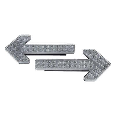Flecha Directora de Tráfico LED / 24 Pulgadas / 240 LED / Color Ámbar / 35 Patrones de Destello / 12-24 VCC / -30°C a +50°C
