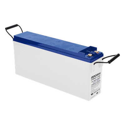 Batería de Ciclo Profundo AGM-VRLA / 12V 100Ah (10h) / Placas Gruesas Alta Densidad / Carcasa Ignífuga UL94-V0 / Terminal M8 / Baja Autodescarga / 1620A Cortocircuito