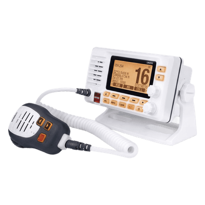 Radio Móvil Marino VHF UNIDEN UM725G / 25W RF / GPS / NMEA 2000 / DSC / IPX8