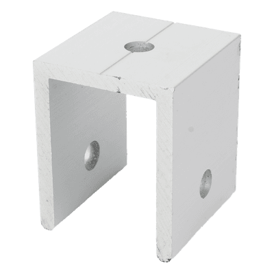 Conector U / Sujetador Intermedio 35mm / Diseño Ergonómico / Resistente a Altas Temperaturas / Instalación sin Herramientas