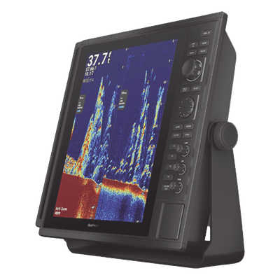 Pantalla Náutica GPS / 15 Pulgadas / Resolución XGA 1024x768 / Sonar CHIRP Dual-Frecuencia 50/200 kHz / ClearVü y SideVü / NMEA 2000 y 0183 / IP26/IP27