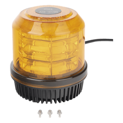 Burbuja de señalización / 12 LEDs ámbar / 10-30 VDC / IP66 / 24W / Ø115×126 mm / 0.38×0.41 ft