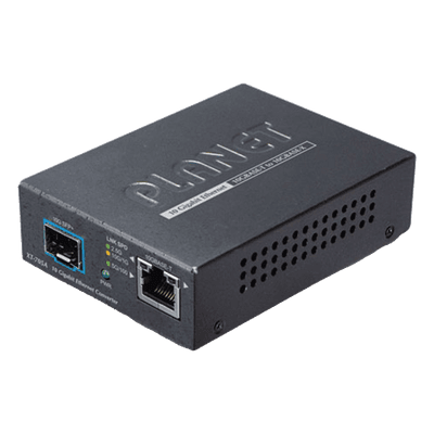 Convertidor de Medios / 10G/5G/2.5G/1G/100M a SFP+ / 10GBASE-X / Cobre a Fibra / 300m a 60km / 3.75W