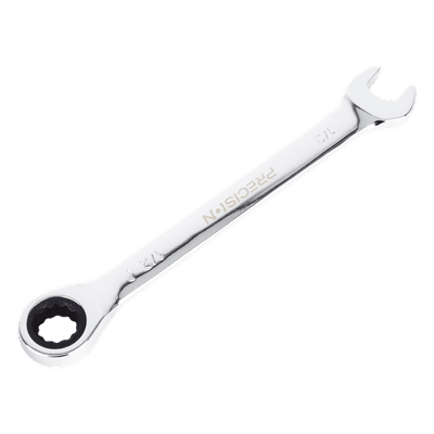 Llave Combinada con Matraca / 1/2 Pulgada / Acero Cromo-Vanadio / Doble Función / Diseño Ergonómico