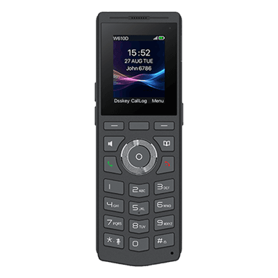 Teléfono DECT Inalámbrico / Pantalla a Color / Bluetooth 5.0 / 4 Cuentas SIP / Resistente a Caídas de 1.8 m (5.9 ft) / Batería 1900 mAh