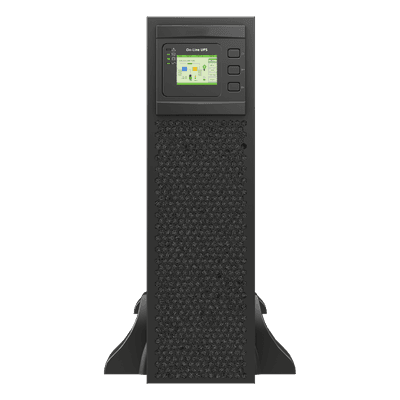 UPS de 20 KVA/20 kW, Online Doble Conversión, 220 Vac L-L de Entrada 3 Fases, Entrada Hardwired, Onda Senoidal Pura, Torre o Rack