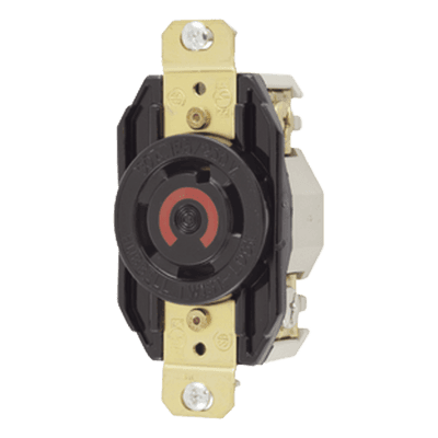 Receptáculo Industrial / 30 A / 125/250 V CA / 3 Polos 4 Hilos / NEMA L14-30R / IP20 / -40°C a 75°C