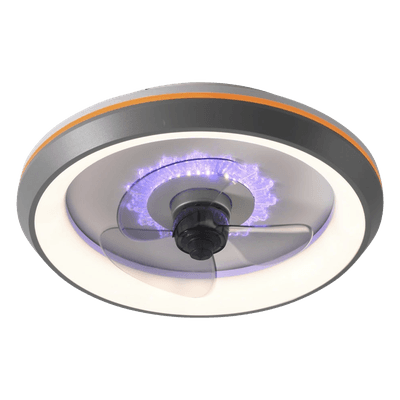 Ventilador de Techo con Luminario LED / 88 W / 4500 Lm / 3 Temperaturas de Color / 6 Velocidades / Diámetro 500 mm (19.7 in) / Control Remoto