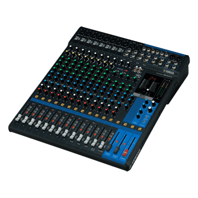 Mezcladora de Audio / 16 Canales / 10 Entradas de Micrófono / Efectos SPX Digitales / Interfaz USB 2x2 / 4 Buses Auxiliares