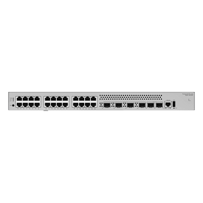 Switch Core Capa 3 / 24 Puertos Gigabit / 4 Uplink 10GE SFP+ / 2 Stack 10GE SFP+ / Ruteo Dinámico / iStack / Administración Nube