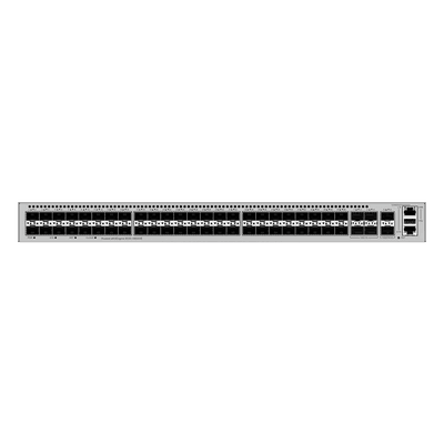 Switch Core Capa 3 / 48 Puertos GE SFP / 4 Puertos 10GE SFP+ Uplink / 2 Puertos 10GE SFP+ Stacking / Ruteo Dinámico / 224 Gbps