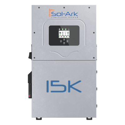 Inversor Híbrido / 15 kW / 220 Vcc / Fase Dividida / 19.5 kWp FV / 3 MPPT / IP65 / 48 Vcc Baterías