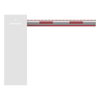 Brazo de barrera / 4 m / 13.1 ft / Iluminación LED / 24 VDC / Aluminio / 4000 x 44 x 95 mm