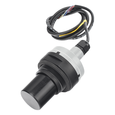 Sensor de Nivel Ultrasónico / Alcance 5.5 m (18 ft) / Salida 4-20 mA / 4 Relés SPST Programables / IP68