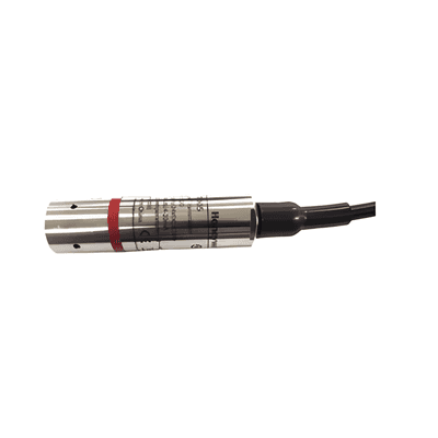 Sensor de Nivel de Líquido / Presión Sumergible / Rango 10 m (32.8 ft) / Salida 4-20 mA / IP68 / Acero Inoxidable