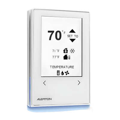 Sensor de Pared BMS / Pantalla Táctil Capacitiva / Temperatura ±0.36°F / Humedad ±3% RH / BACnet MS/TP / ARM Cortex-M4