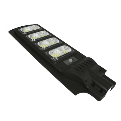 Luminaria Solar LED / 160 W / 3040-15200 lm / Luz Fría 6500 K / Sensor de Movimiento 8 m (26.2 ft) / Ángulo 120° / Panel Solar Integrado
