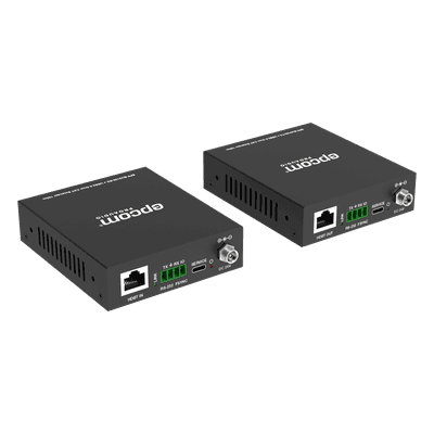 Extensor USB 3.0 / Hasta 100 m (328 ft) por CAT6a / PoC Bidireccional 24 Vcc / RS-232 / 4x USB-A / 5 Gbps
