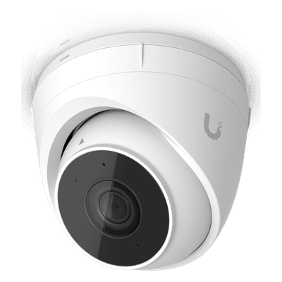Cámara UniFi Protect G5 Turret Ultra, compacta, para exterior / 2K (4 MPX) / ángulo 102.4° / visión nocturna hasta 30mts/ detección de eventos / micrófono, POE+