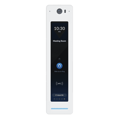 Lector de Acceso IP / NFC / Pantalla Táctil / Cámara Integrada / Audio Bidireccional / PoE / IP55