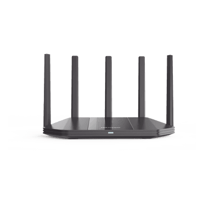 Router Wi-Fi 6 / 3000 Mbps / MESH / Dual Band / 4 Puertos Gigabit / 5 Antenas / Beamforming MU-MIMO