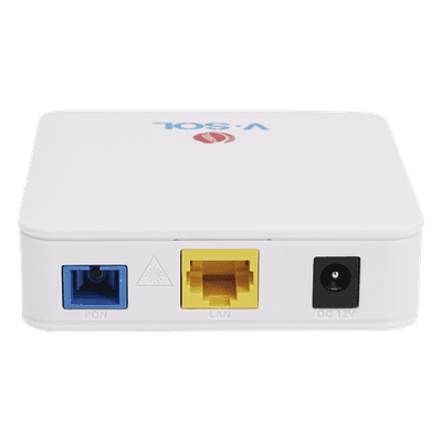ONU Bridge / Dual GPON/EPON / 1x SC/UPC + 1x LAN Gigabit / 82x82x25 mm / 0.27x0.27x0.08 ft / Bridge o Router / -10 a 55°C