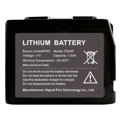 Batería de Repuesto / Li-Ion / 11V / 7800mAh / 85.8Wh / Compatible con Fusionadoras de Fibra Óptica