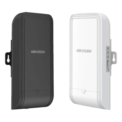 Kit Enlace Punto a Punto / 5 GHz / 867 Mbps / Alcance 500 m (1640.4 ft) / Antena 8 dBi MIMO 2x2 / PoE AF para Cámara / Autoajuste de Potencia
