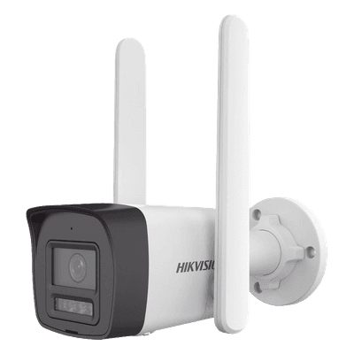 [Dual Light + 4G] Bala IP 4 Megapixel / Lente 2.8 mm / 30 mts IR + 30 mts Luz Blanca / Micrófono Integrado / ACUSENSE Lite / Exterior IP67 / H.265 / Micro SD