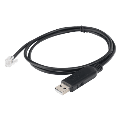 Cable de Comunicación / USB a RS232 / Conectores RJ11 y USB Estándar / Para Monitoreo de Baterías