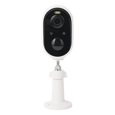 Cámara IP de Batería (Gran Angular) 3 Megapixel | WiFi | Audio Bidireccional | Batería Recargable 5200 mAh | IP65 |Exterior con Protección|  Estadísticas de Energía | Detección de Humanos | Incluye Panel So
