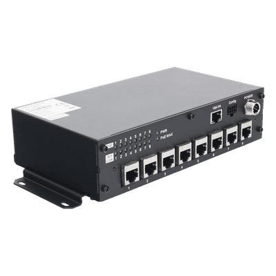 Switch PoE para Soluciones Moviles / Conexión RJ45