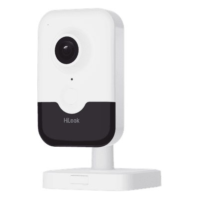 Cubo IP 2 Megapixel / Lente 2.8 mm (Gran Angular) / Audio Bidireccional / WiFi / Memoria Micro SD /AcuSense / Notificacion Push / Interior / H.265+