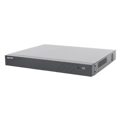DVR 32 Canales TurboHD + 8 Canales IP / 5 Megapixel Lite - 3K Lite / Acusense (Evita Falsas Alarmas) / Audio Bidireccional / 2 Bahías de Disco Duro / H.265+ / Salida de Video en Full HD
