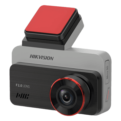 Dashcam de Doble Lente Hikvision AE-DC2328-C200S(2CH) / 2 Megapixel (1080p) Frontal e Interior / Gran Angular 128° / H.265 / Pantalla IPS 3" / WiFi / G-Sensor / Micro SD 256GB