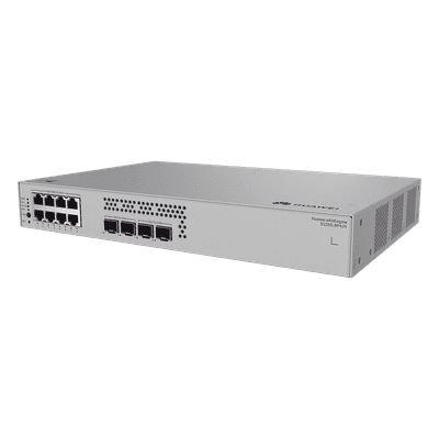 Switch Administrable Capa 2 / 8 Puertos PoE+ Gigabit / 2 SFP 1G + 2 SFP+ 10G / PoE Perpetuo / 128 W / 66 Gbps / 49 Mpps / Sin Ventilador / 3.43 kg / 1.52 ft x 1.05 ft x 0.69 ft