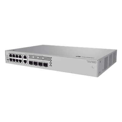 Switch de Acceso Administrable / Capa 2+ / 6x PoE+ Gigabit + 2x PoE+ Multi-Gigabit 2.5G + 2x Gigabit + 2x SFP + 2x SFP+ / PoE Perpetuo / 128 W PoE / 3.6 x 18.3 x 14.0 pulgadas