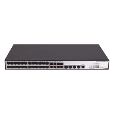 Switch Gigabit  / Administrable / 24 Puertos SFP GE / 8 Puertos RJ45 GE / 4 Puertos SFP de 10G / Configuración Nube Hik-PartnerPro / Soporta IGMP