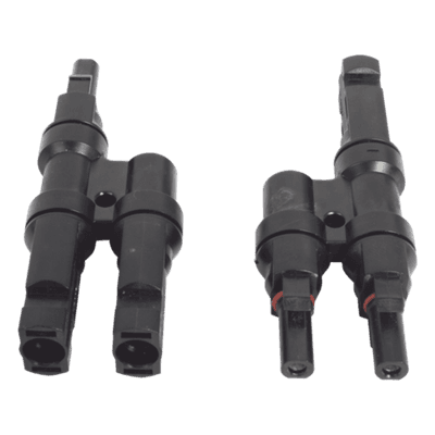 Conector MC4 Fotovoltaico / 1000 VCC / 30 A / IP67 / Rango -40 a 105 °C / Doble Tipo 2T / 4 mm²
