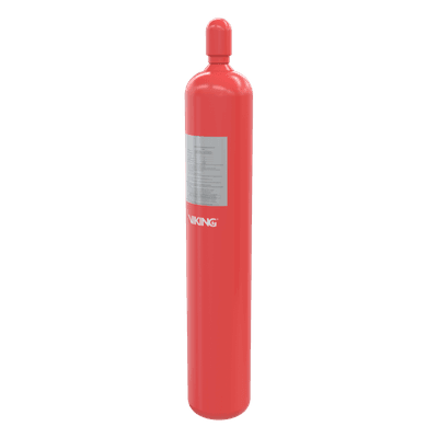 Cilindro de Gas Inerte / 80 L / 2901 PSI / Acero Sin Soldadura / Clase A-B-C-D / Sistema Oxeo