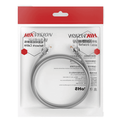Cable de Parcheo UTP / Cat. 6 / 24 AWG / 10 Metros (32.81 Pies) / Gris / PoE+ / Interior