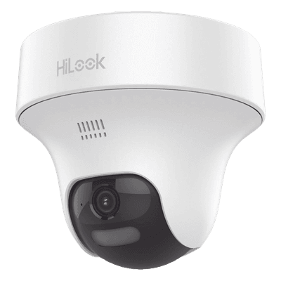 [Audio Bidireccional + Dual Light + ColorVu] Turret PT TURBOHD 2 Megapixel (1080p) / Lente 3.6 mm / 25 mts IR EXIR + 20 mts Luz Blanca / Micrófono y Bocina Integrado / dWDR